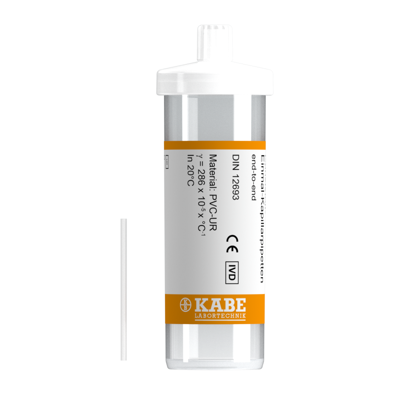 Endkapillaren aus Kunststoff EK 10 K