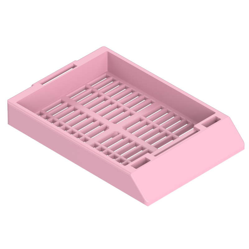 Einbettkassetten - Universal rosa ohne Deckel