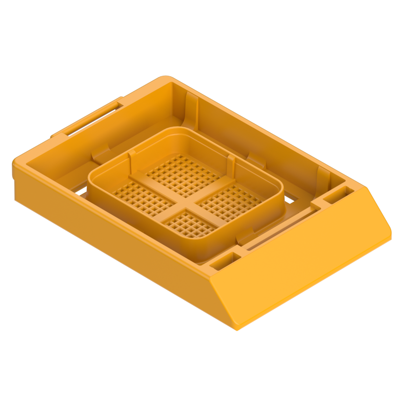 Einbettkassetten - Bionet hellorange ohne Deckel
