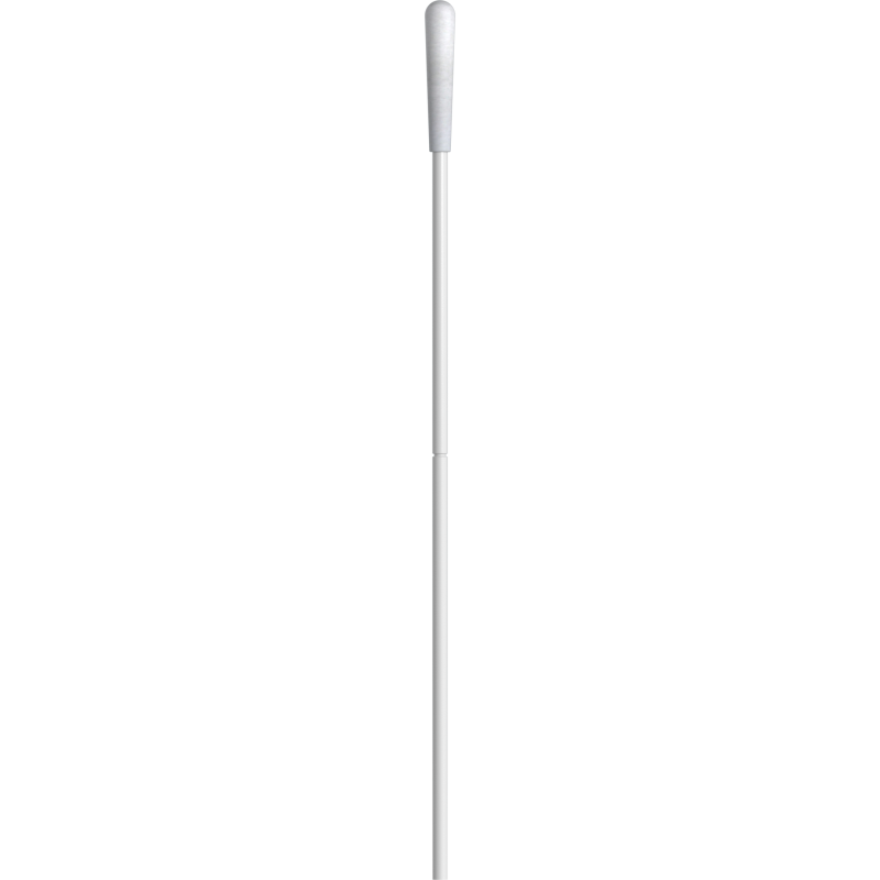 Nylon-Flockfaser-Abstrichtupfer, Rachen Bruchstelle 80 mm, Kopf-Ø 5 mm