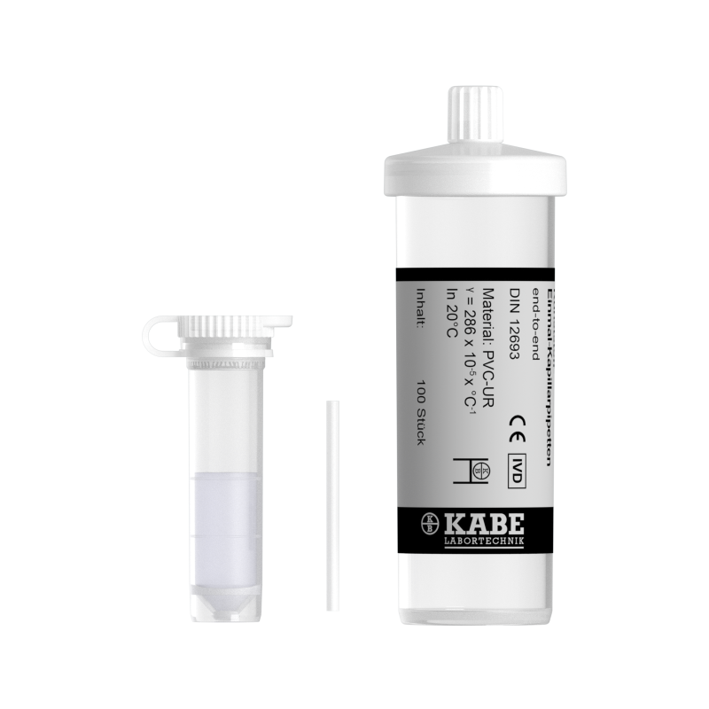 Gefäße zur Blutzuckerbestimmung H 420 A natur Standr.1 ml ESAT KB+EK20 K