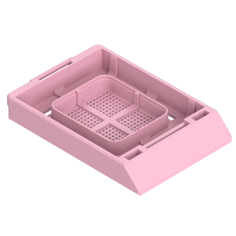 Einbettkassetten - Bionet rosa ohne Deckel